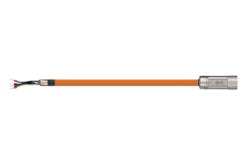 Câble de puissance pour moteurs readycable® similaire à Jetter câble n° 26.1, câble de base, iguPUR, 15 x d